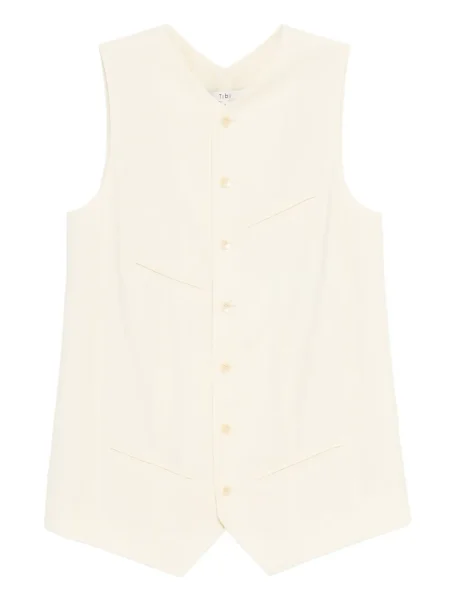 Vestă Tibi cu imprimeu tropical