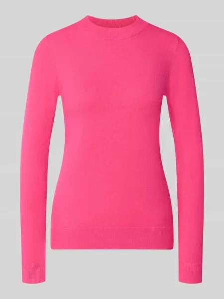 Sweter z dzianiny o kroju slim fit z elastycznymi wykończeniami Christian Berg Woman