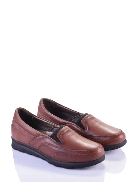 Кожаные лоферы Derisan коричневые