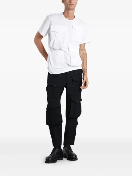 Pantaloni cargo Comme Des Garcons Homme Plus negru