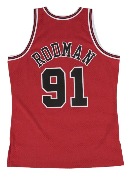 Vestă Mitchell & Ness cu imagine roșu