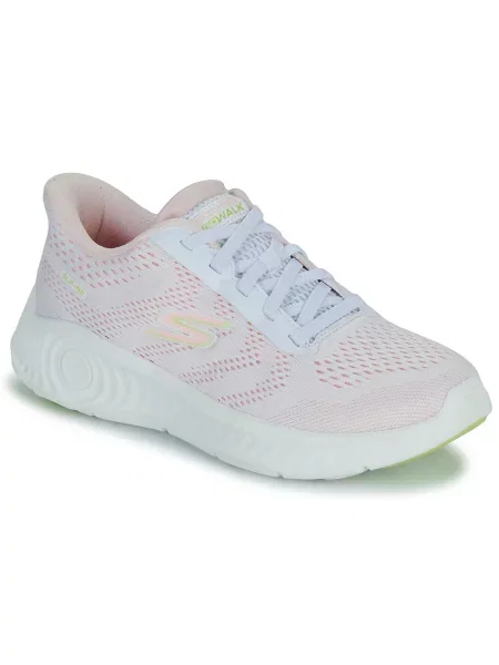 Hlačke slip Skechers bela