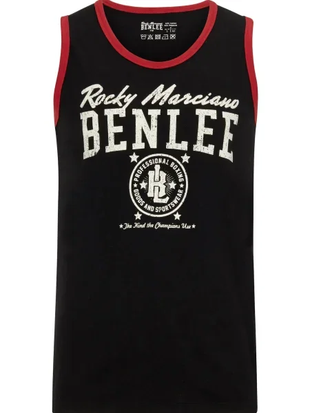 Benlee Tricou funcțional Pittsfield bej / roșu cireș negru