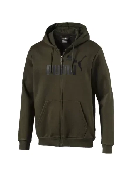 Hanorac cu glugă Puma verde