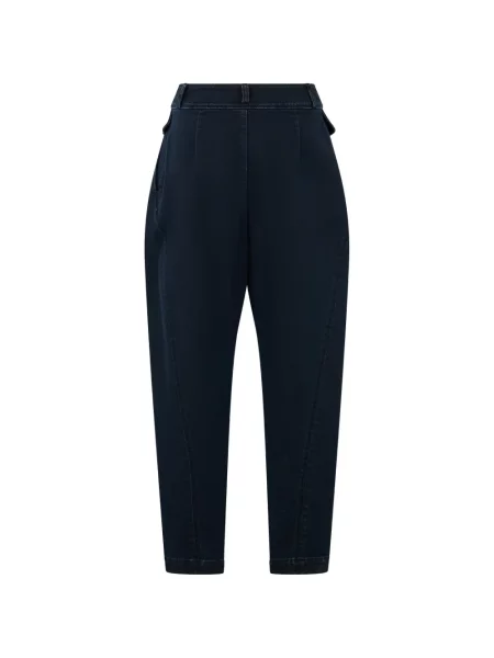 Pantaloni Alberta Ferretti albastru