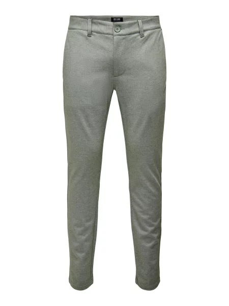 Only & Sons Pantaloni eleganți MARK oliv gri