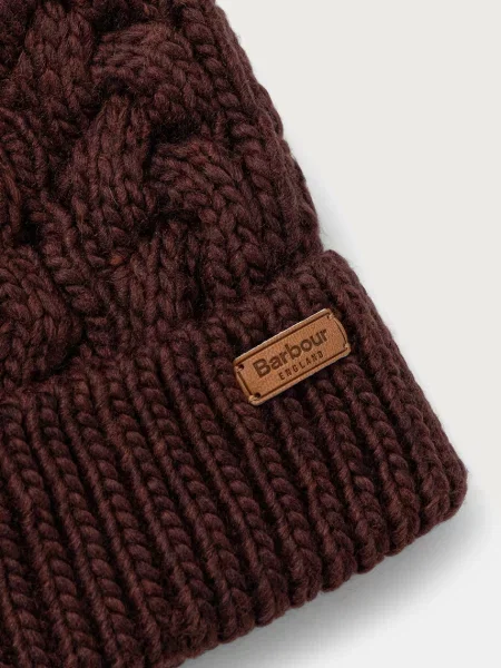 Barbour шапка з помпоном