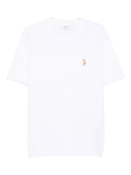 Tričko Maison Kitsuné bílé