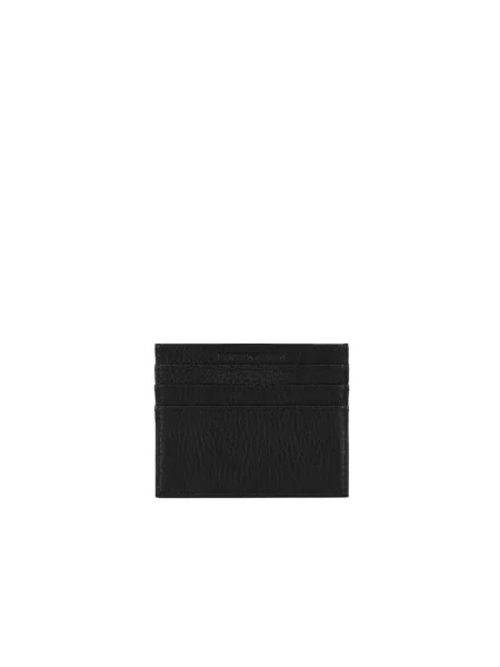 Portfel Emporio Armani z logo czarny