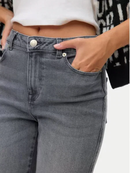 VERO MODA Džíny VMAMARA džínová šedá
