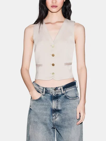 Жилет Armani Exchange бежевий