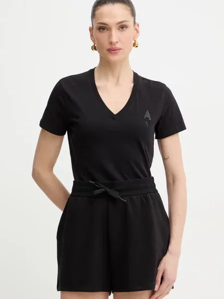 Tričko Armani Exchange černé
