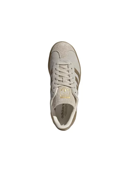 Adidas Originals sneakers din piele întoarsă Gazelle Bold bej
