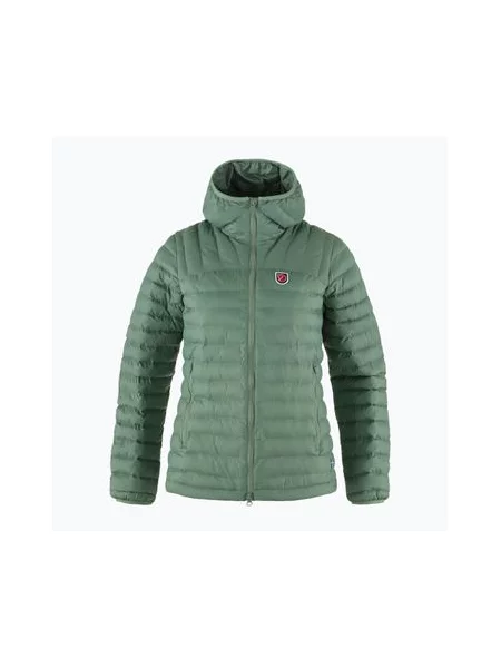 Пуховик Fjällräven Expedition Lätt Hoodie patina green зелений