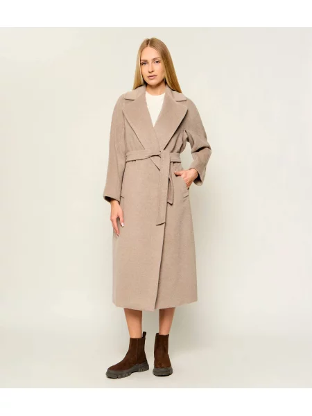 Weekend MaxMara De lână palton Wkdtempera bej