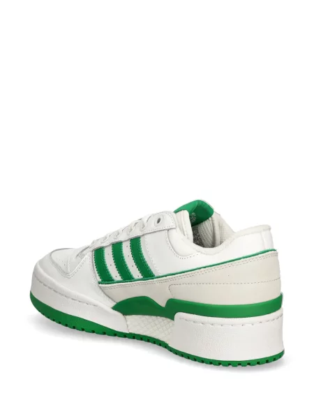 Sneakersy Adidas Terrex w paski z nadrukiem skórzane czarne