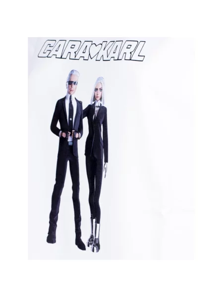 Koszulka Karl Lagerfeld biała
