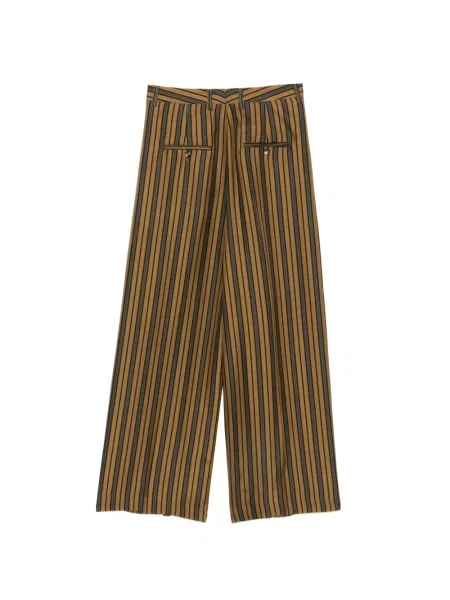 Pantaloni Alberto Biani cu dungi maro
