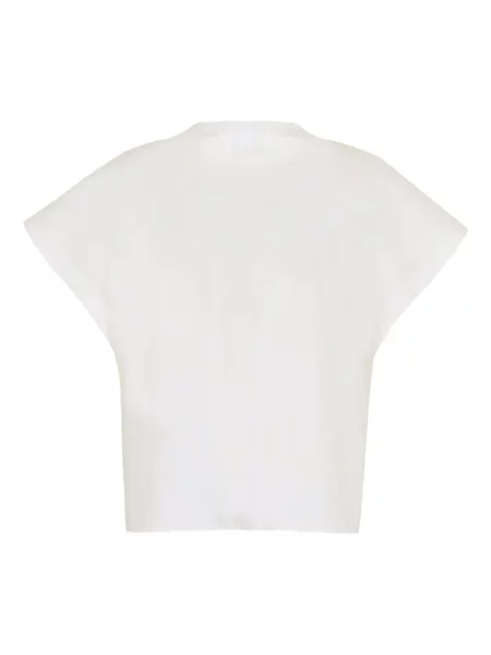 Φλοράλ τοπ Mantu με κέντημα λευκό