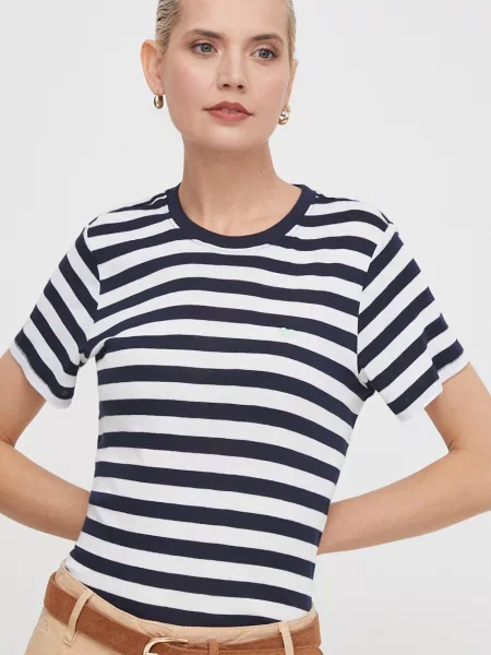 Kratka majica Pepe Jeans mornarsko modra