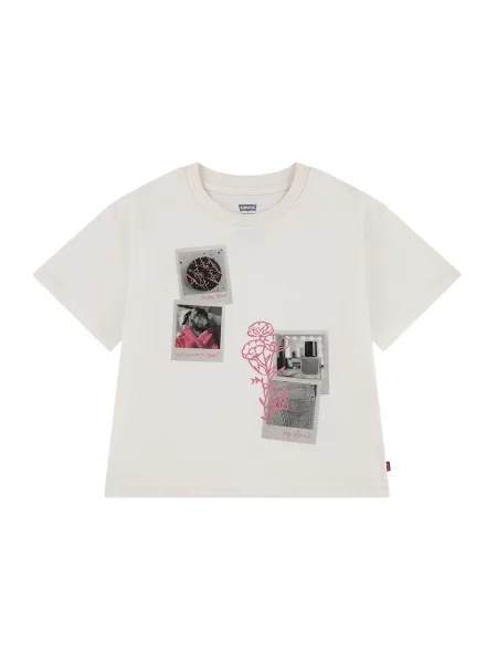Levi's Kids Tričko POLAROID nebielená / zmiešané farby