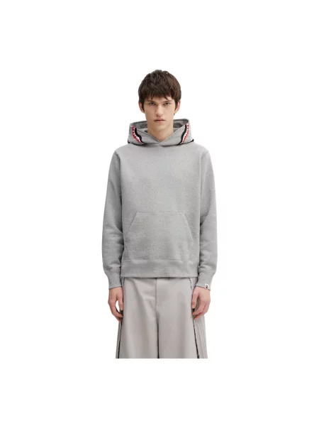 Bluza z kapturem A Bathing Ape® z kapturem szara