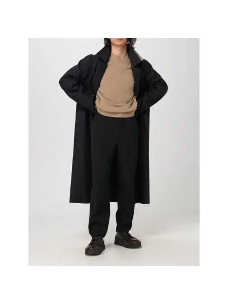 Sweter Maison Margiela wełniany beżowy