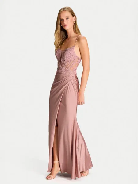 Hey Kyla Официална рокля розов