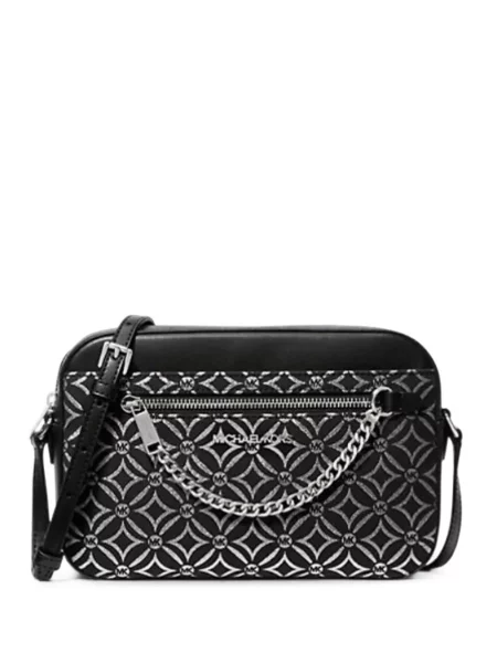 Geanta crossbody Michael Kors cu imagine negru
