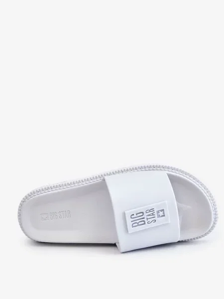 Klapki Big Star Shoes białe