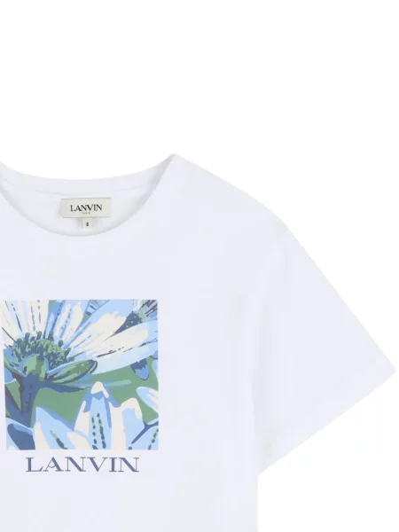 Koszulka dziecięca Lanvin Enfant biała