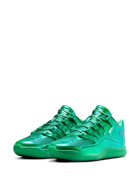 Sneakerși Nike Air Max cu funde maro