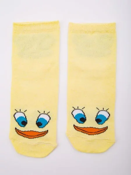 Ager Шкарпетки Бавовна/поліамід жовтий