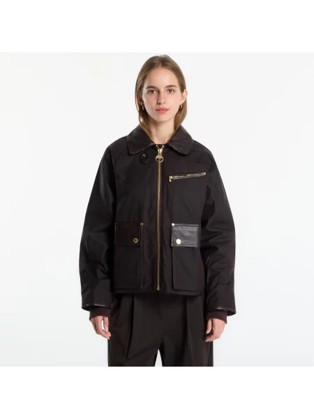 Bunda Barbour B.Intl Donnington Wax Jacket Rustic/ Truffle Northumberland Check XS