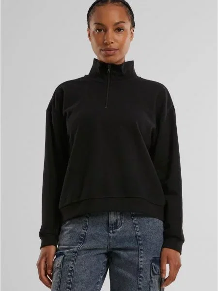 Hanorac Urban Classics din material terry negru