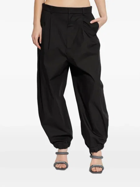 Pantaloni Moschino plisate negru