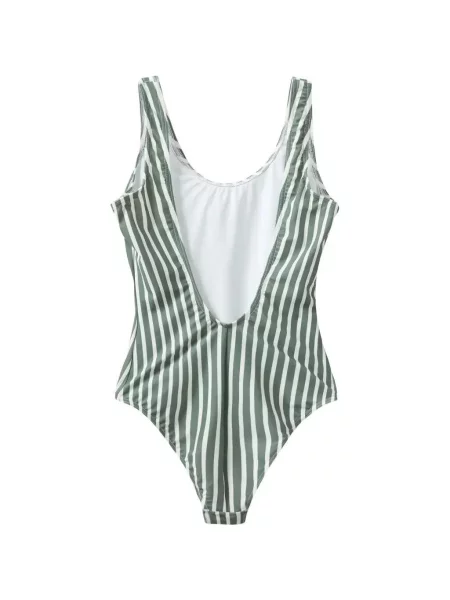 Kostium kąpielowy Stripe zielony