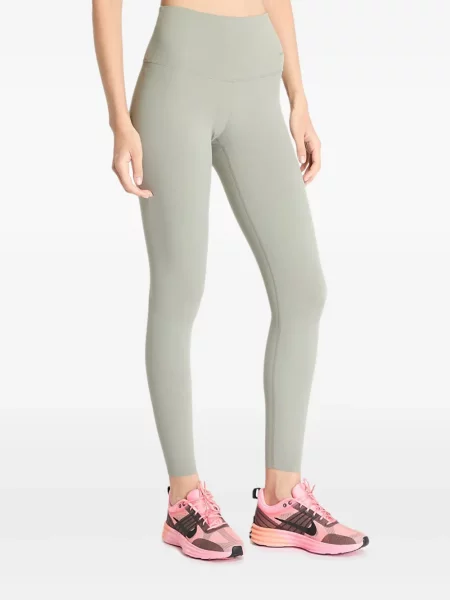 Top sport Nike din fleece plisat fără mâneci alb