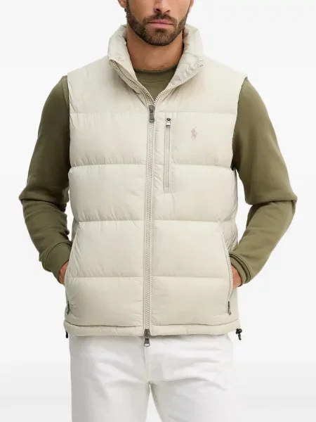Tricou polo Polo Ralph Lauren cu autograf cu decolteu în V roșu