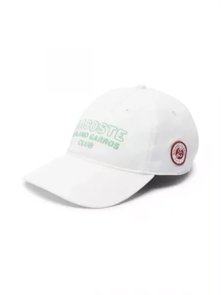 Lacoste Baseball sapka Lacoste x Roland Garros fehér