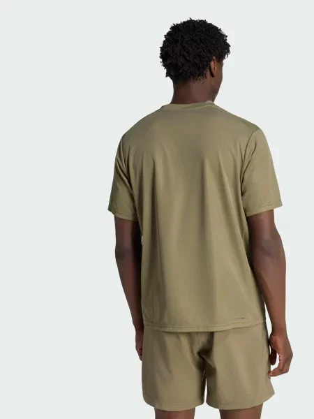 Спортивная футболка Adidas зеленая