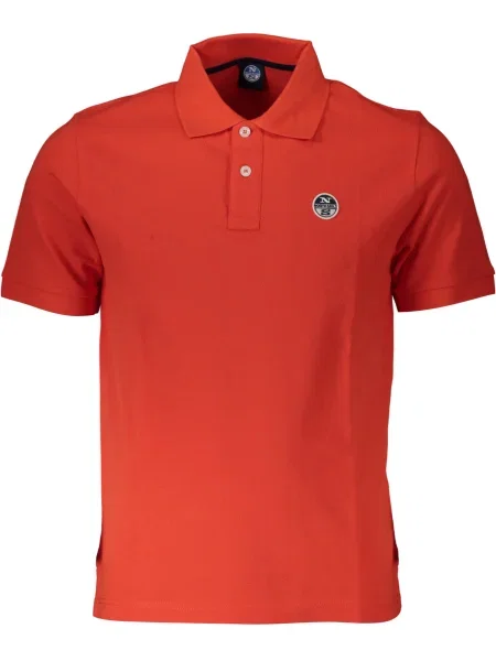 Polo majica North Sails s kratkimi rokavi rdeča