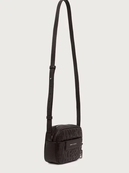 Crossbody kabelka Eax hnedá