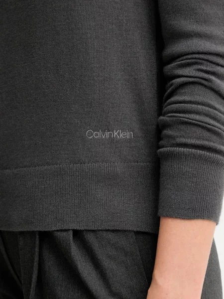 Calvin Klein Pulóver sötétszürke szürke