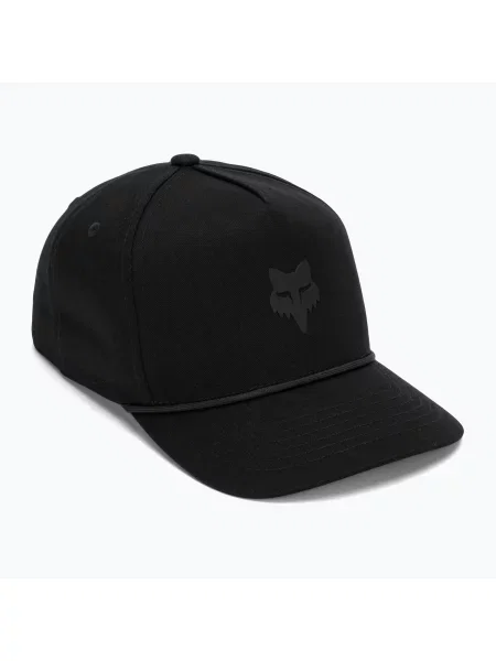 Șapcă pentru bărbați Fox Racing Fox Head Rope Hat black/black negru