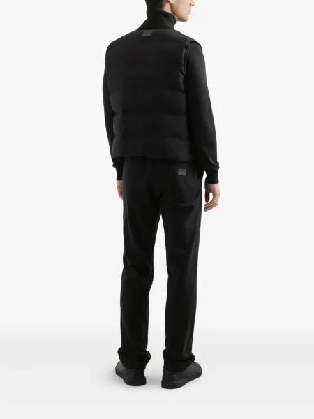 Zateplená vesta Dolce & Gabbana černá