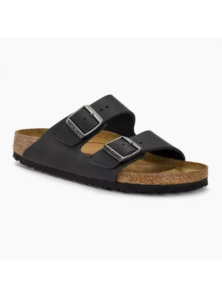 Klapki męskie Birkenstock czarne