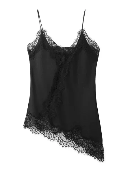 MANGO Bluză TINTA' negru