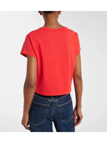 Tricou Agolde din jerseu roșu