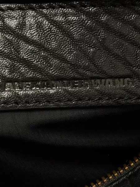 Geantă Alexander Wang cu tepi negru